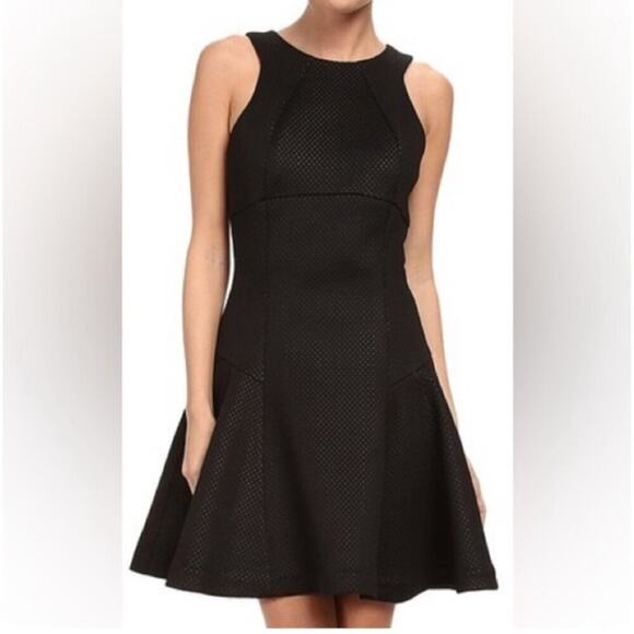 Ted Baker Dresses & Skirts - Ted Baker Cidia Skater Skirt Black Flare Sleeveless Dress Size 1 US Size 4
